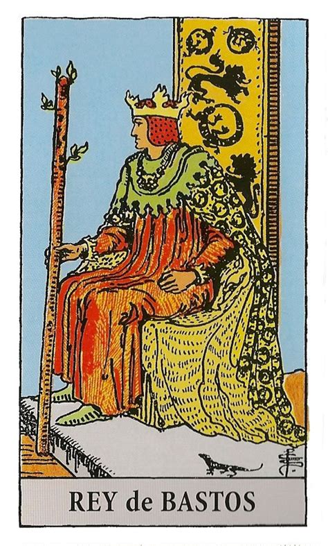 rey de bastos tarot significado amor|Significado del Rey de Bastos en la Baraja Española y。